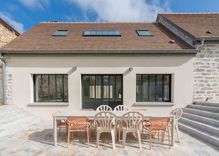 Villa Albertine, 4 Chambres En Plein Coeur De Barbizon Proche Lisiere De Foret